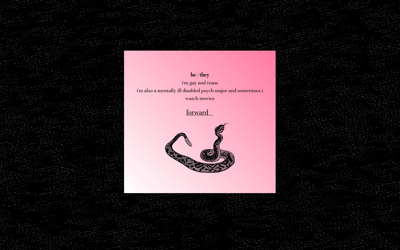 Carrd profile picture for @mental